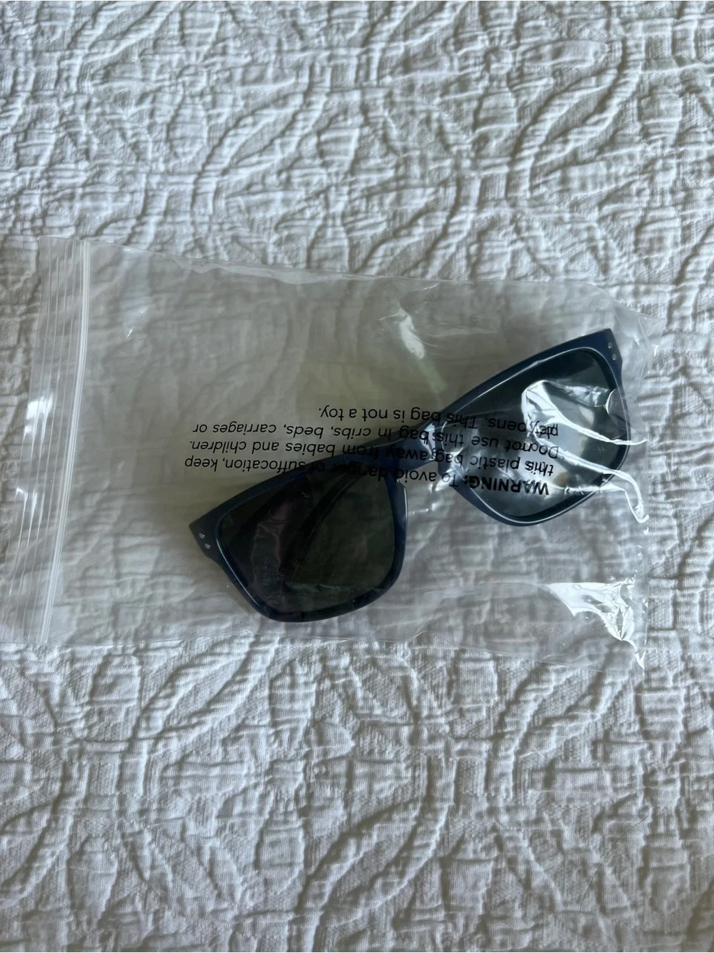 Zippo Blue Polarized Sunglasses Unisex NWOT